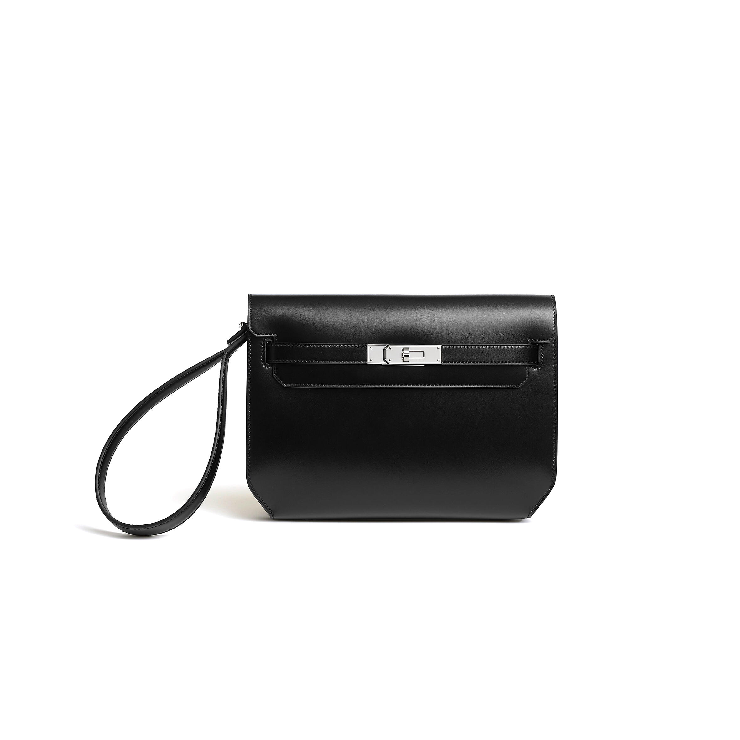 H**me5 kelly depeches 25 pouch box palladium plated h082312ck89 (25*20*4cm)